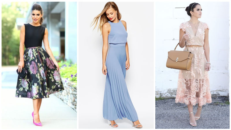 evening summer wedding guest dresses