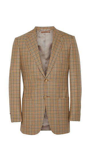 Dunhill Belgravia Glen Plaid Wool Blazer