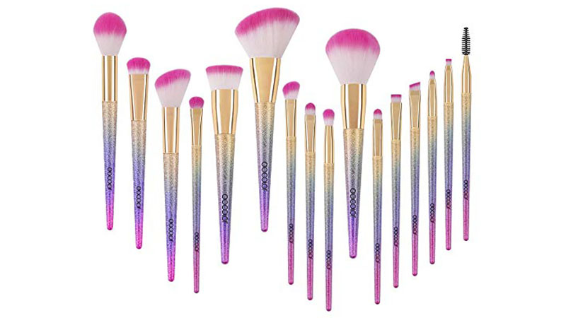 Docolor 16 Piece Fantasy Makeup Brush Kit