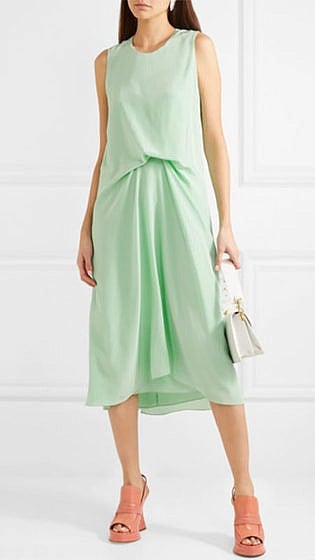 shoes to wear with mint green dress