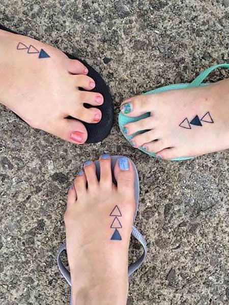 Foot Sister Tattoos