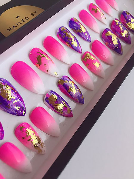 40 Best Stiletto Nail Designs To Copy in 2023 - The Trend Spotter