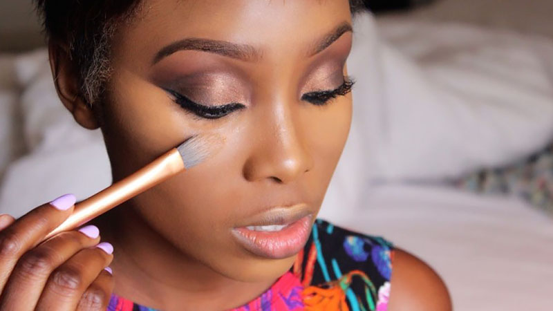 How To Apply Primer, Foundation And Concealer On Black Skin