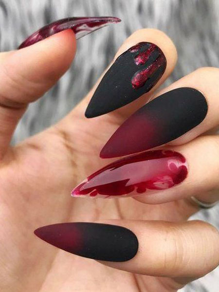 30 Fierce Stiletto Nails To Copy In 2020 The Trend Spotter