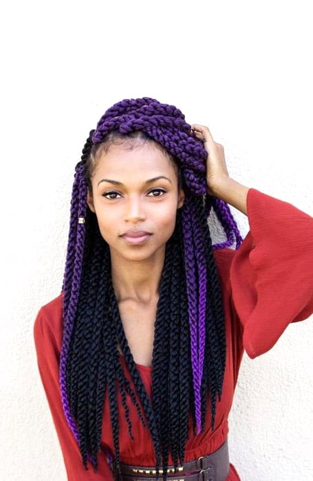 Long Yarn Braids