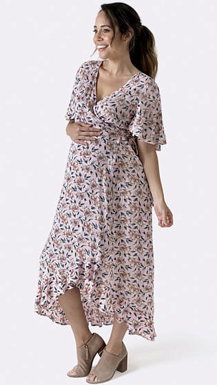 Allegra Wrap Dress