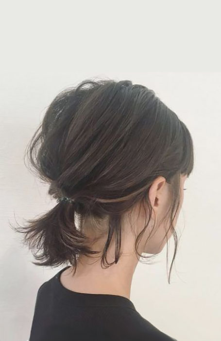 20 Stunning Updos for Short Hair in 2020 - The Trend Spotter