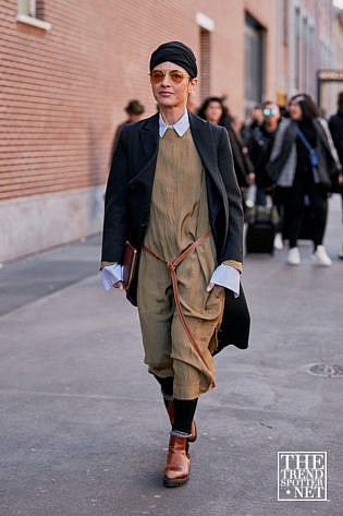 Paris Men's Fashion Week Aw 2019 Street Style 95