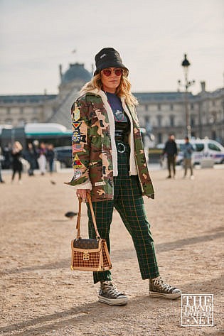Paris Men's Fashion Week Aw 2019 Street Style Women 14