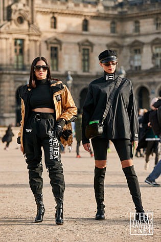 Paris Men's Fashion Week Aw 2019 Street Style Women 16