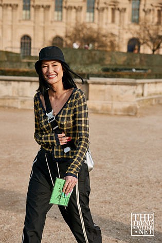 Paris Men's Fashion Week Aw 2019 Street Style Women 17