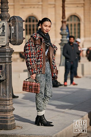 Paris Men's Fashion Week Aw 2019 Street Style Women 22