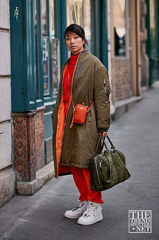 Paris Men's Fashion Week Aw 2019 Street Style Women 23