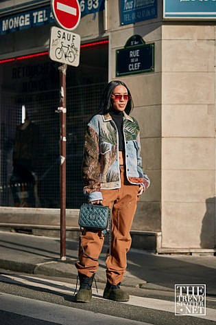 Paris Men's Fashion Week Aw 2019 Street Style Women 27