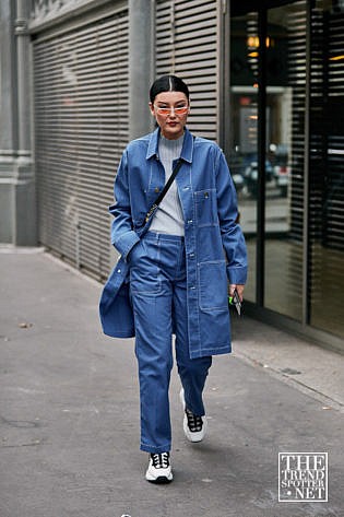 Paris Men's Fashion Week Aw 2019 Street Style Women 30
