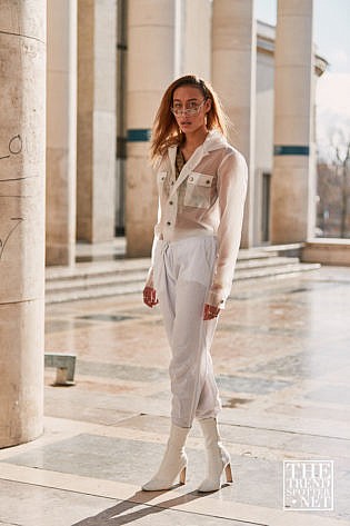 Paris Men's Fashion Week Aw 2019 Street Style Women 37