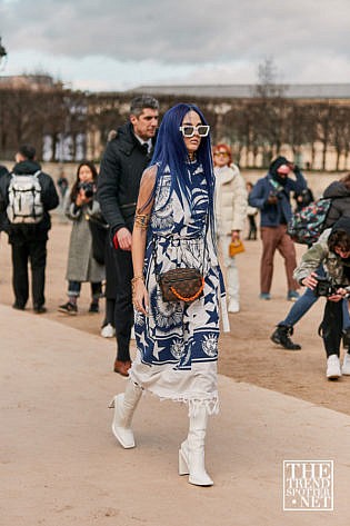 Paris Men's Fashion Week Aw 2019 Street Style Women 42