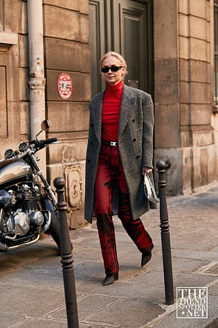 Paris Men's Fashion Week Aw 2019 Street Style Women 47