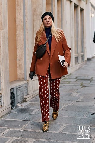 Paris Men's Fashion Week Aw 2019 Street Style Women 48