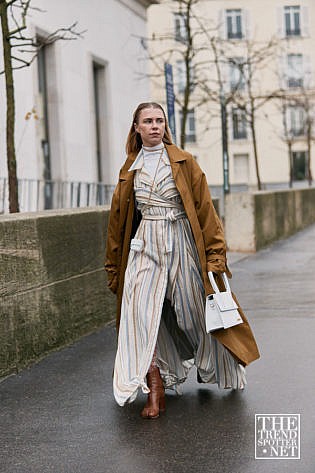 Paris Men's Fashion Week Aw 2019 Street Style Women 57