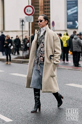 Paris Men's Fashion Week Aw 2019 Street Style Women 63