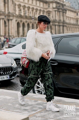 Paris Men's Fashion Week Aw 2019 Street Style Women 66