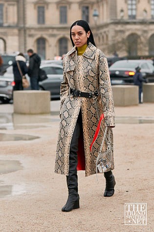 Paris Men's Fashion Week Aw 2019 Street Style Women 68