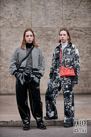 Paris Men's Fashion Week Aw 2019 Street Style Women 7