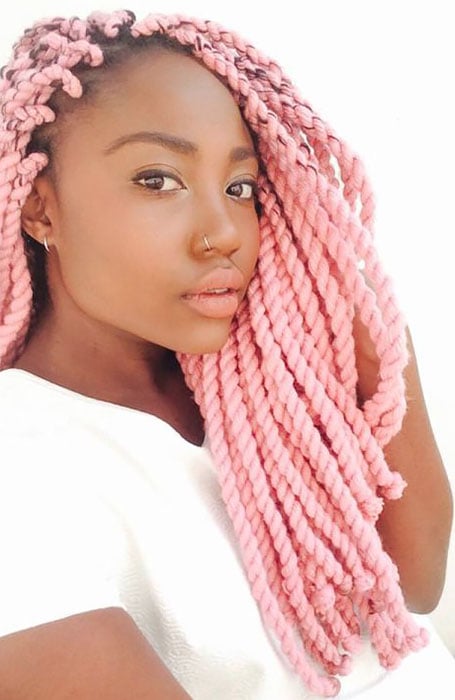 Pastel Yarn Braids