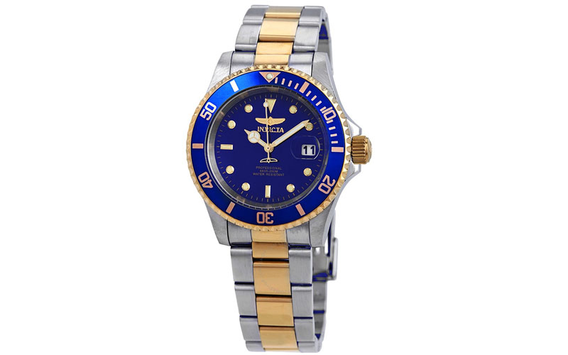 Pro Diver Two Tone Blue Dial 40 Mm Men's Watch