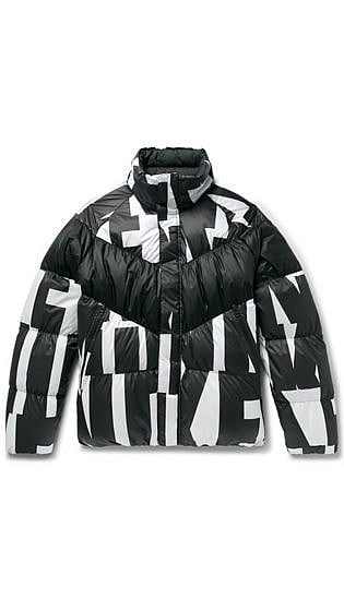 NIKE Sportswear Quilted Printed Shell Down Jacket