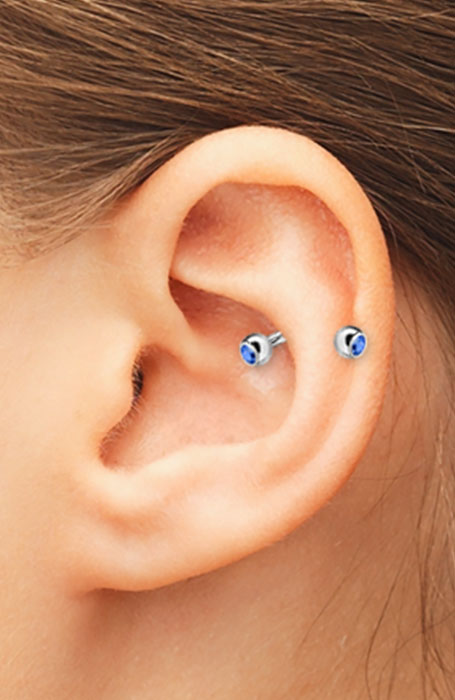 Cartilage Piercing Chart