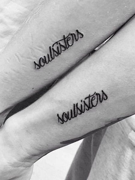 Sister Tattoos to Share Sibling Love