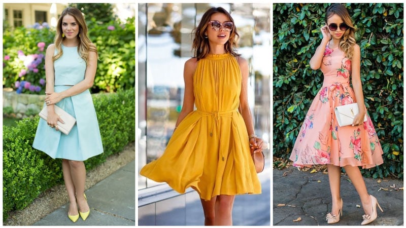 simple elegant wedding guest dresses