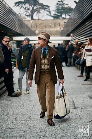 The Best Street Style From Pitti Uomo A W 2019 (30 Of 211)