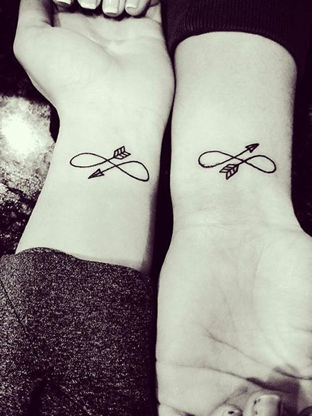 30 Matching Tattoos That Are As Clever As They Are Creative  Bored Panda