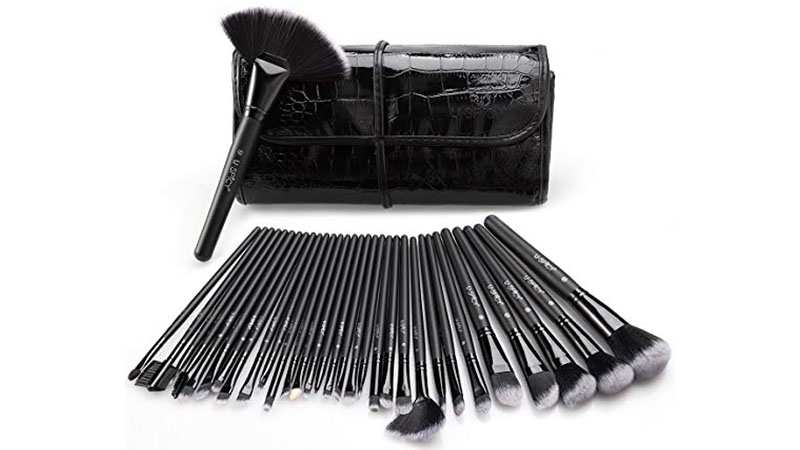 Uspicy 32 Piece Makeup Brush Set