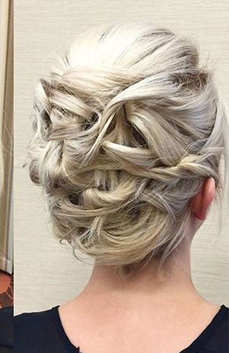 20 Stunning Updos for Short Hair - The Trend Spotter