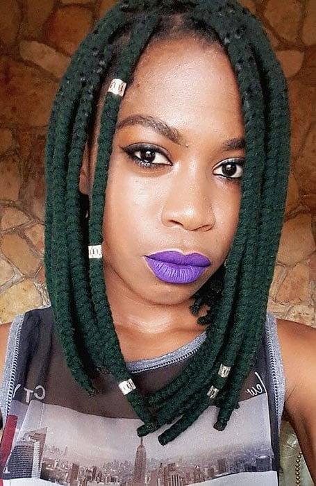 Yarn Braids Over Locs : My hair would fall out and i would just shake ...