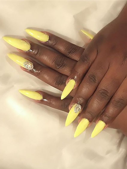 30 Fierce Stiletto Nails To Copy In 2020 The Trend Spotter