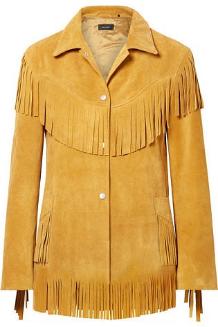 Abel Fringed Suede Jacket