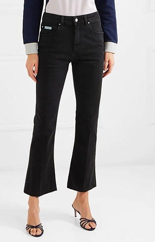 Alexachung Cropped High Rise Flared Jeans