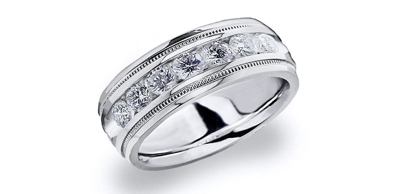 bvlgari mens wedding band