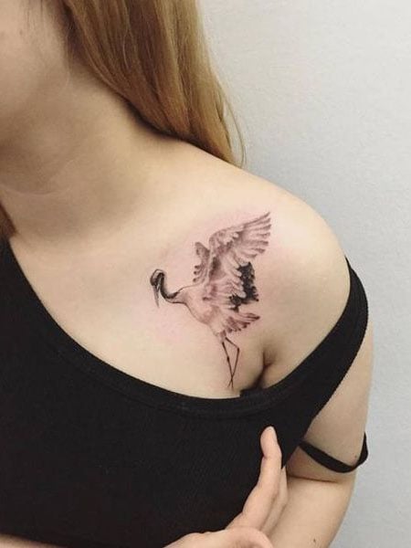 Animal Chest Tattoo