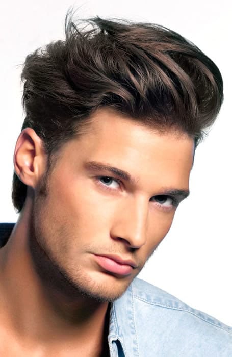 Brushed Up Hairstyle - Men's Hairstyles Today | Cortes de pelo hombre, Pelo  hombre, Cortes de pelo