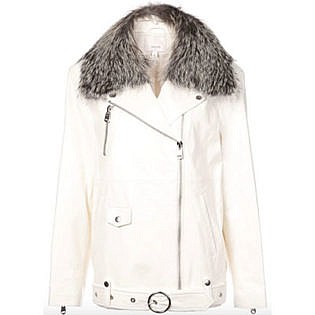Cinq A Sept Loose Long Sleeved Jacket White