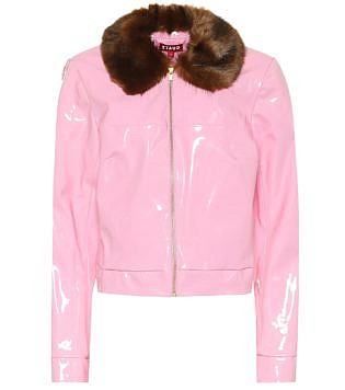 Dion Faux Leather Jacket