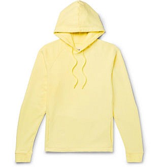 Folk Slim Fit Loopback Cotton Jersey Hoodie