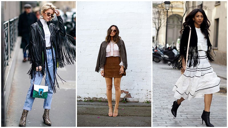 Fringe Leather Jacket