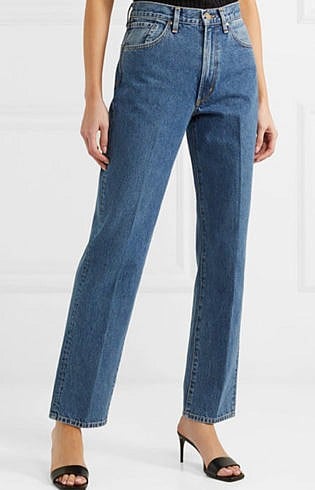 Goldsign The Classic Fit High Rise Straight Leg Jeans